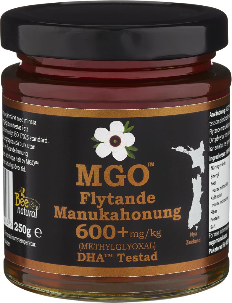 Bild på MGO Manukahonung Flytande 600+, 250 g
