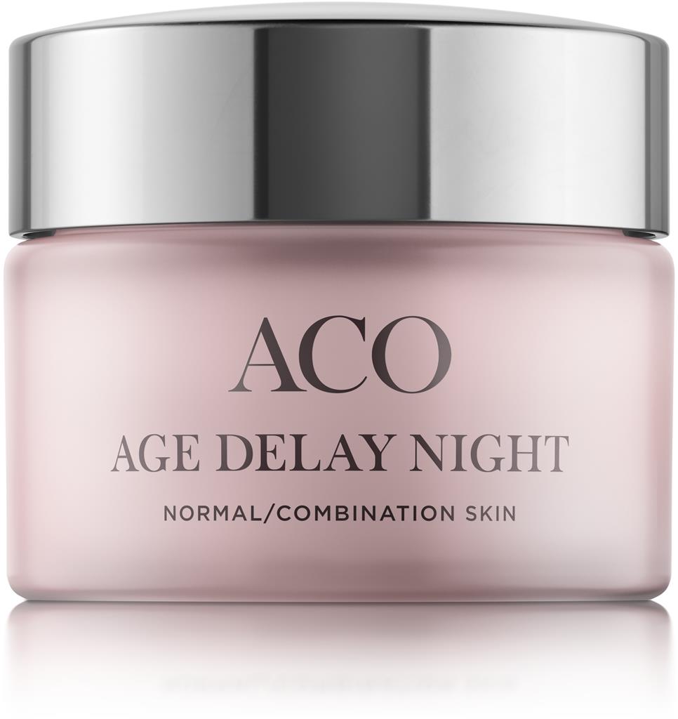 Bild på ACO Age Delay Night Cream Normal skin, 50 ml