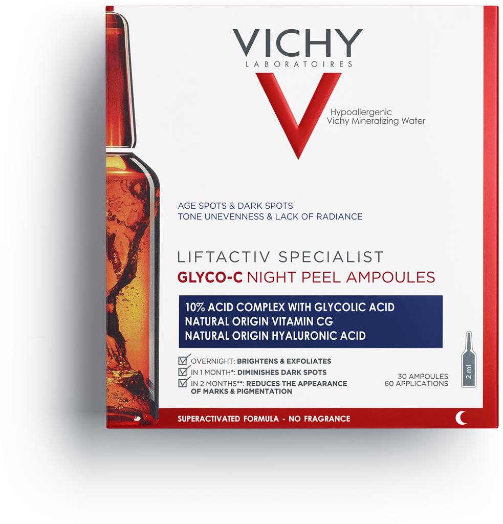 Bild på Vichy Liftactiv Specialist Glyco-C Night peel ampoules 30 st, 30 st