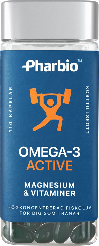 Bild på Pharbio Omega 3 Active, 110 st