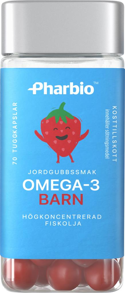 Bild på Pharbio Omega 3 Barn, 70 st