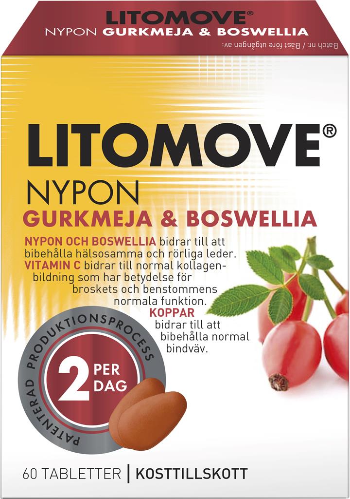 Bild på Litomove Gurkmeja Boswellia, 60 st