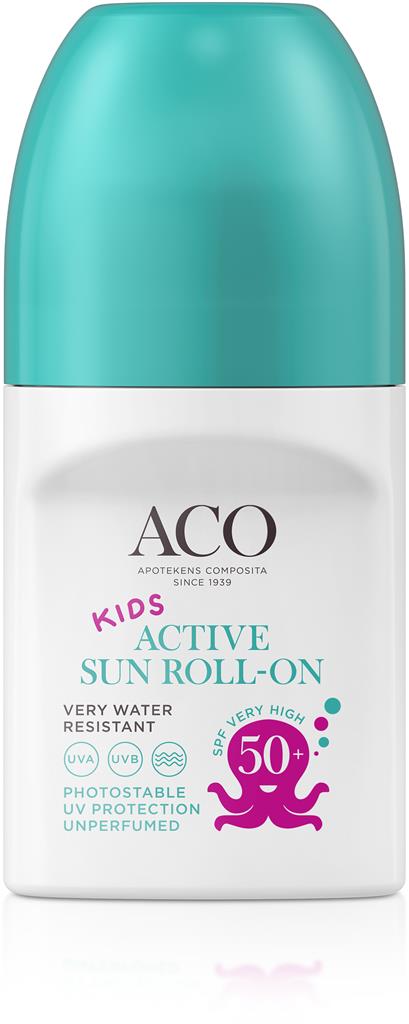 Bild på ACO Sun Kids Active Roll-on SPF50+, 50 ml
