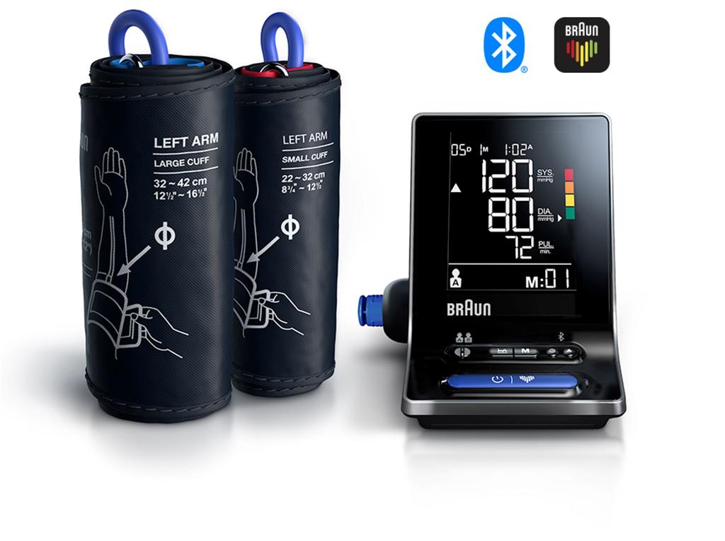 Bild på Braun Blodtrycksmätare ExactFit 5 Connect, 1 st