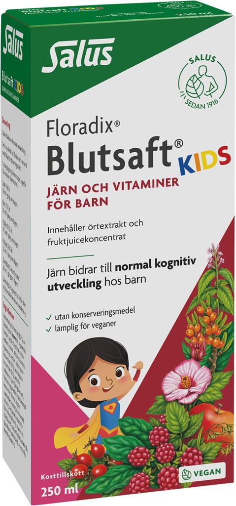 Bild på Salus Blutsaft Blutsaft Kids, 250 ml