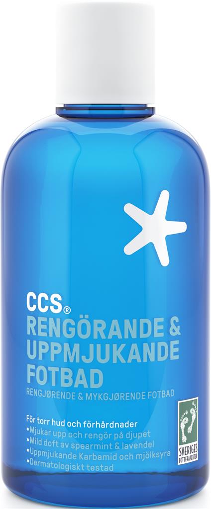 Bild på CCS Rengörande & uppmjukande fotbad, 250 ml