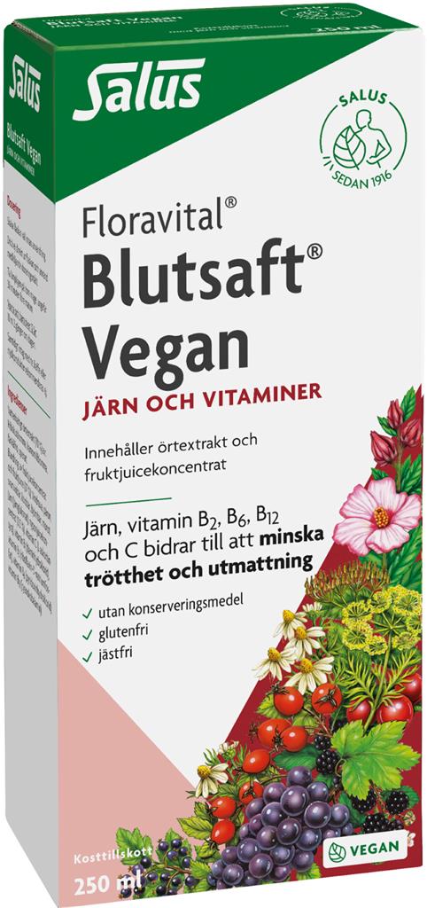 Bild på Salus Blutsaft Blutsaft Vegan, 250 ml