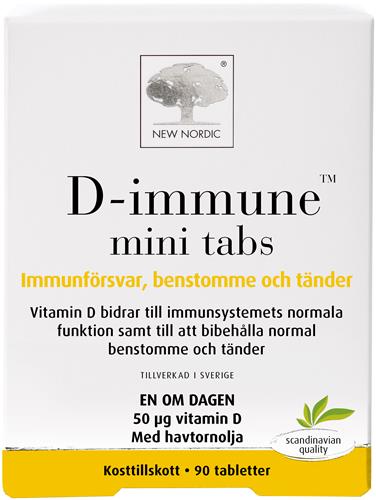 D-Immune mini tabs D-vitamin, 90 st