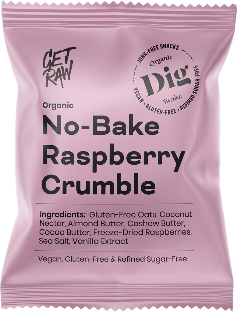 Bild på Get Raw No-Bake Raspberry Crumble, 35 g