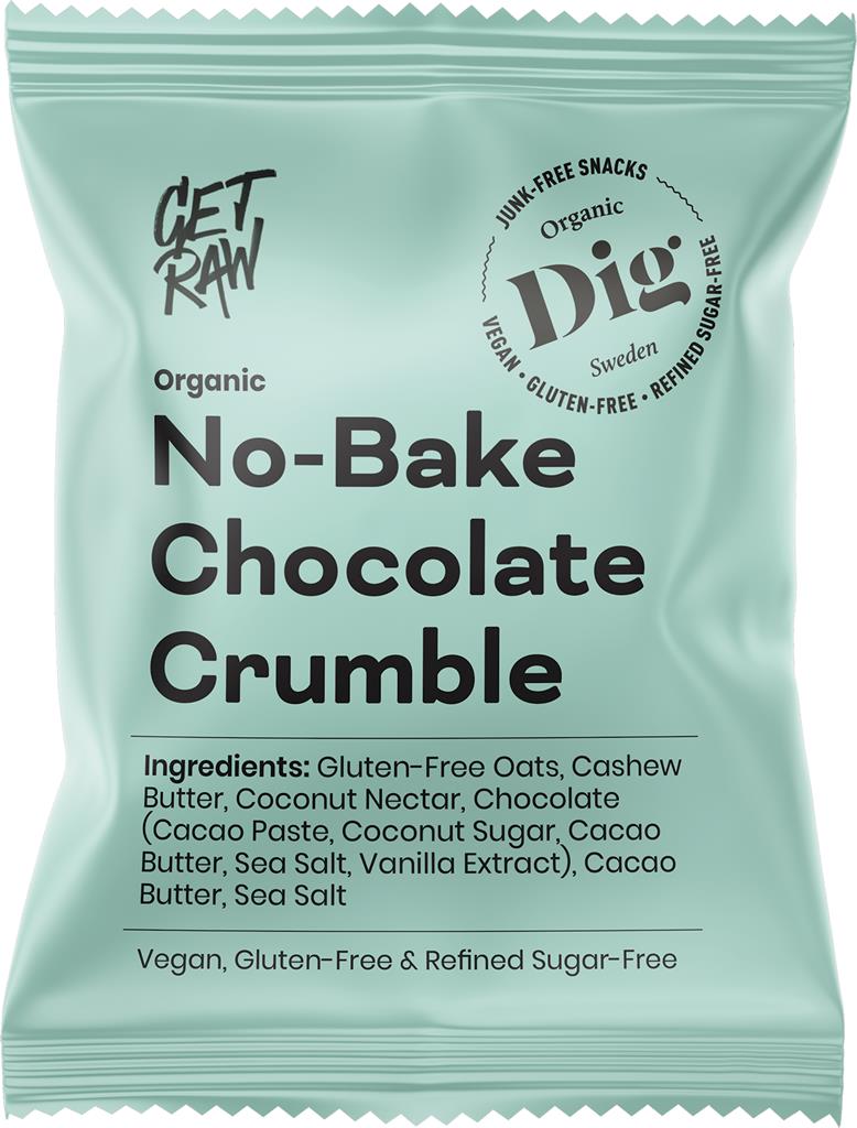 Bild på Get Raw No-Bake Chocolate Crumble, 35 g
