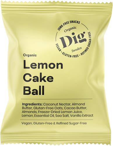 Dig Lemon Cake Ball, 25g