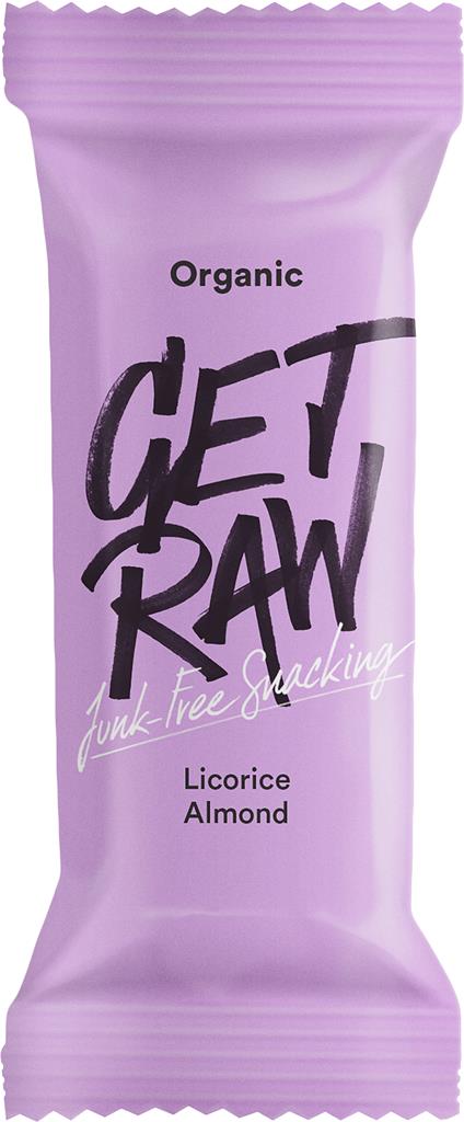 Bild på Get Raw Licorice & Almond, 42 g