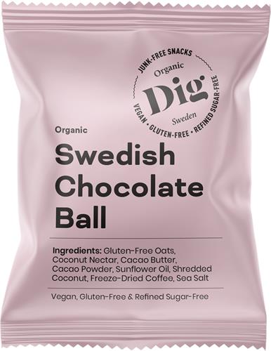 Dig Handmade Swedish Chocolate Ball, 25 g