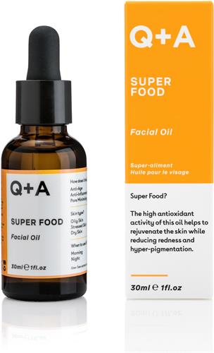 Q+A Super Food Facial Oil, 30 ml