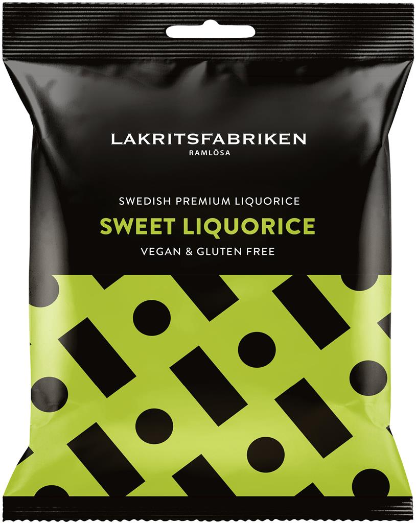 Bild på Lakritsfabriken i Ramlösa Premium Sweet Liquorice, 100 g