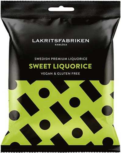 Lakritsfabriken i Ramlösa Premium Sweet Liquorice, 100 g