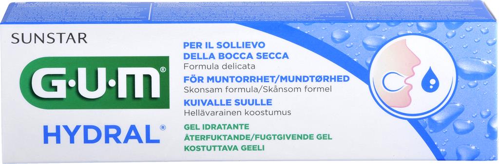 Bild på GUM HYDRAL GEL för Muntorra, 50 ml