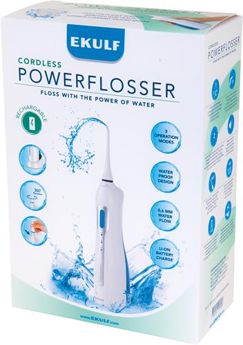 EKULF PowerFlosser Cordless, 1 st