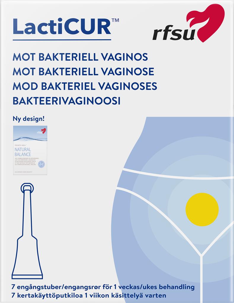 Bild på RFSU Mot bakteriell vaginos, 7 st