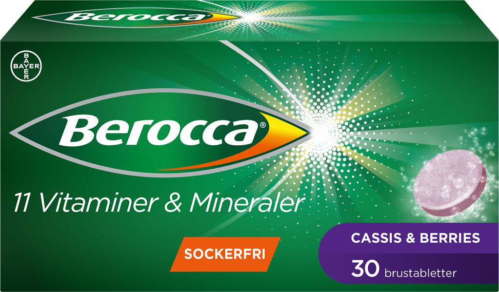 Bild på Berocca Energy Cassis & Berries, 30 st