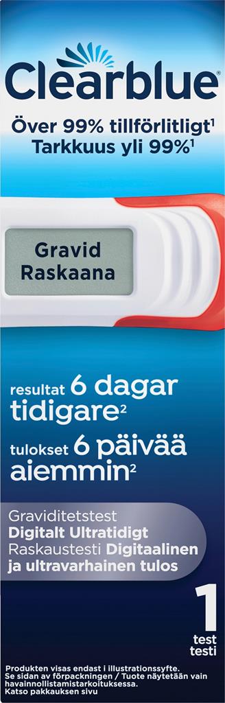 Bild på Clearblue Digitalt Ultratidigt Graviditetstest, 1 st