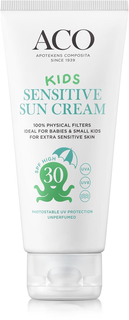 Bild på ACO Sun Kids Sensitive Cream SPF 30, 100 ml