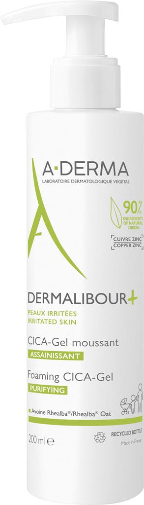 Bild på A-Derma Dermalibour+ Cica foaming gel, 200 ml