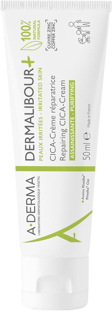 Bild på A-Derma Dermalibour+ repairing CICA-cream, 50 ml