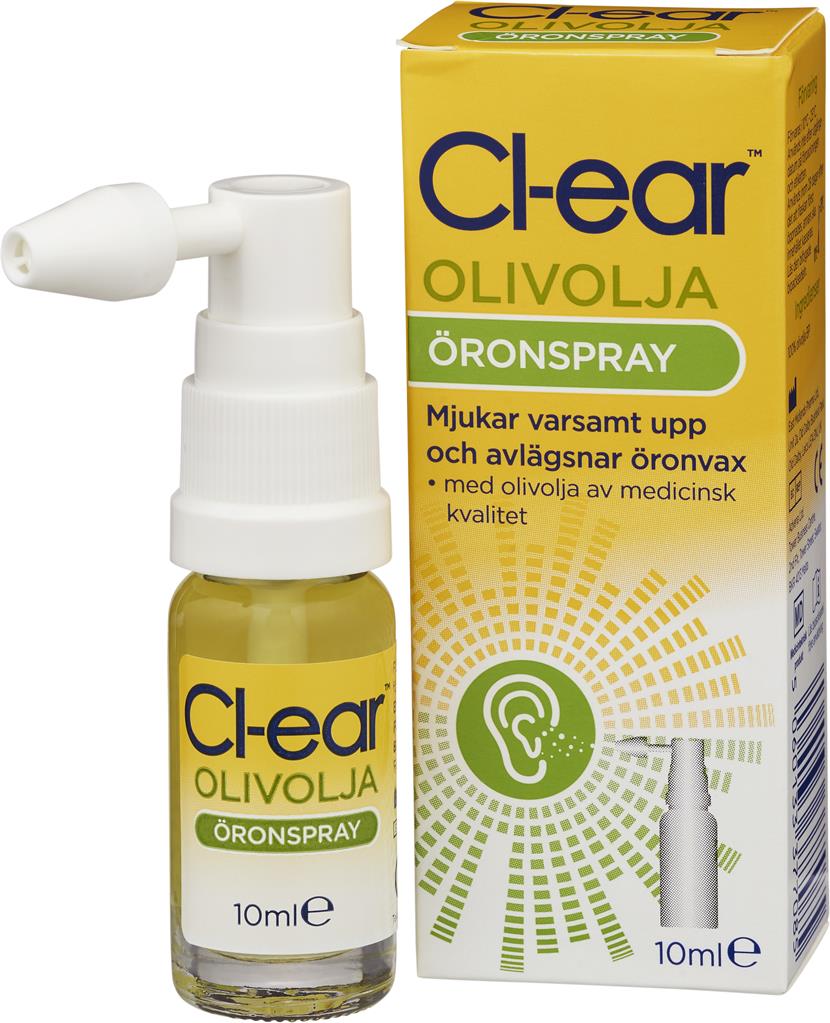 Bild på Cl-ear Olivolja öronspray, 10 ml