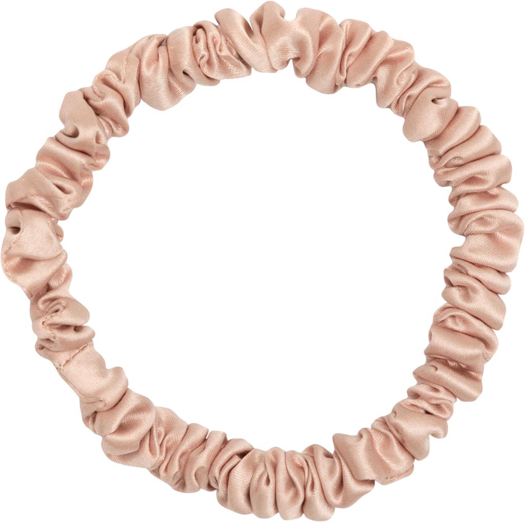 Bild på ByBarb hair accessories Sidensnodd tunn rosa, 1 st