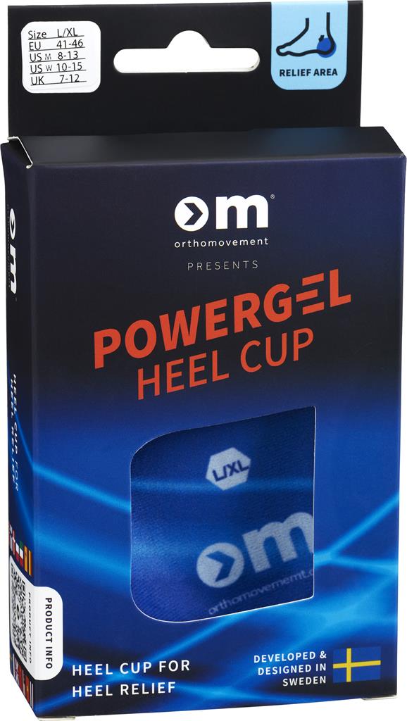Bild på Ortho Movement Powergel Heel Cup 41-46, 2 st
