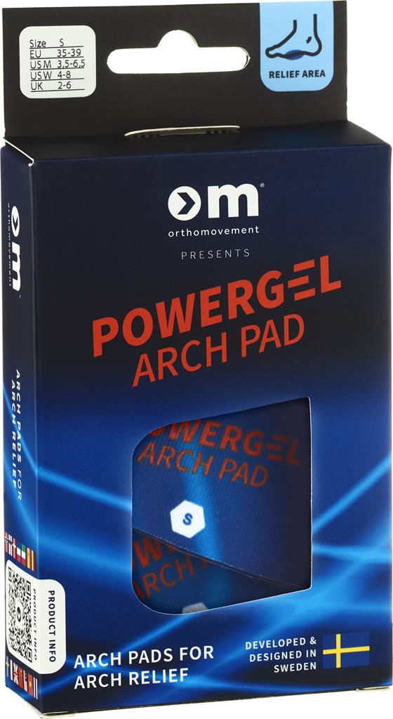 Bild på Ortho Movement Powergel Arch Pad 35-39, 2 st