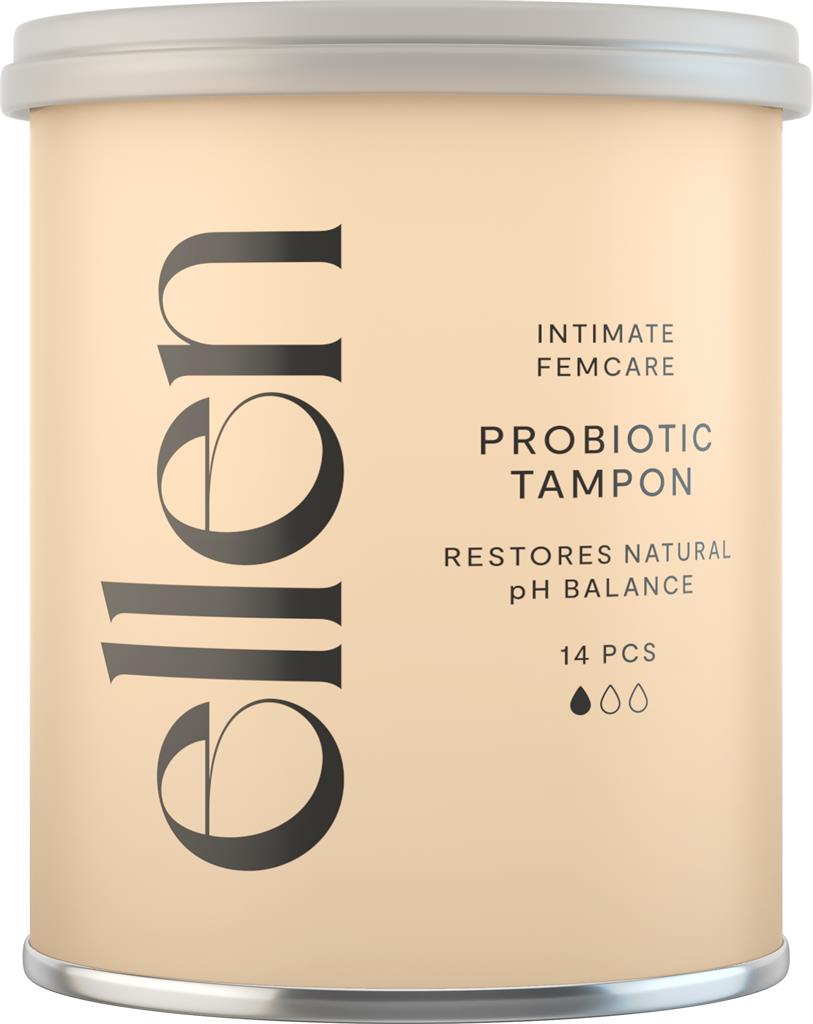 Bild på ellen Probiotic Tampon Light, 14 st