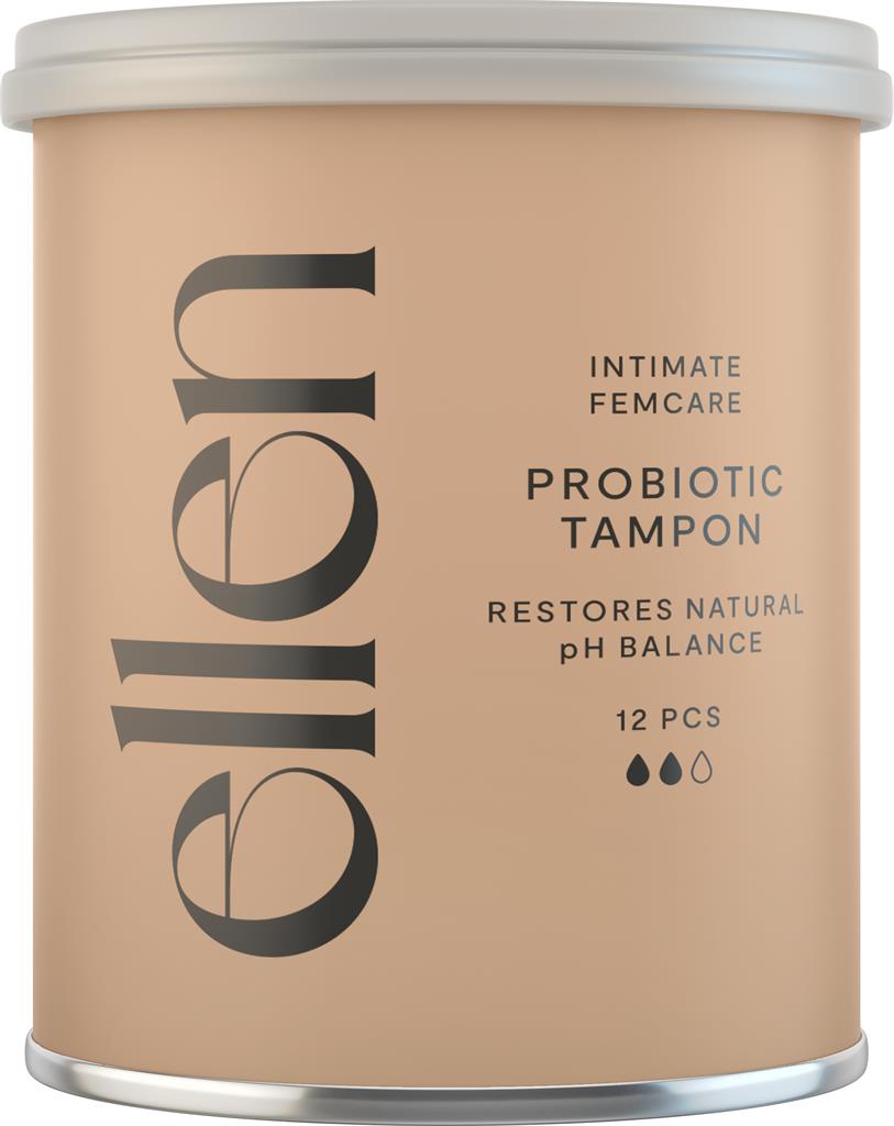 Bild på ellen Probiotic Tampon Medium, 12 st