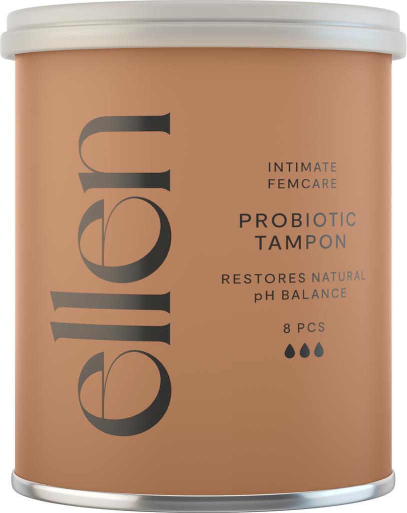Bild på ellen® Probiotic Tampon Rich, 8 st
