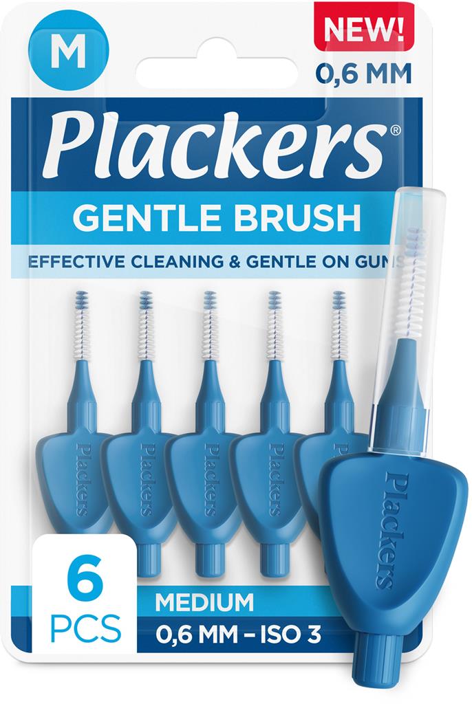 Bild på Plackers Gentle Brush 0,6 mm, 6 st