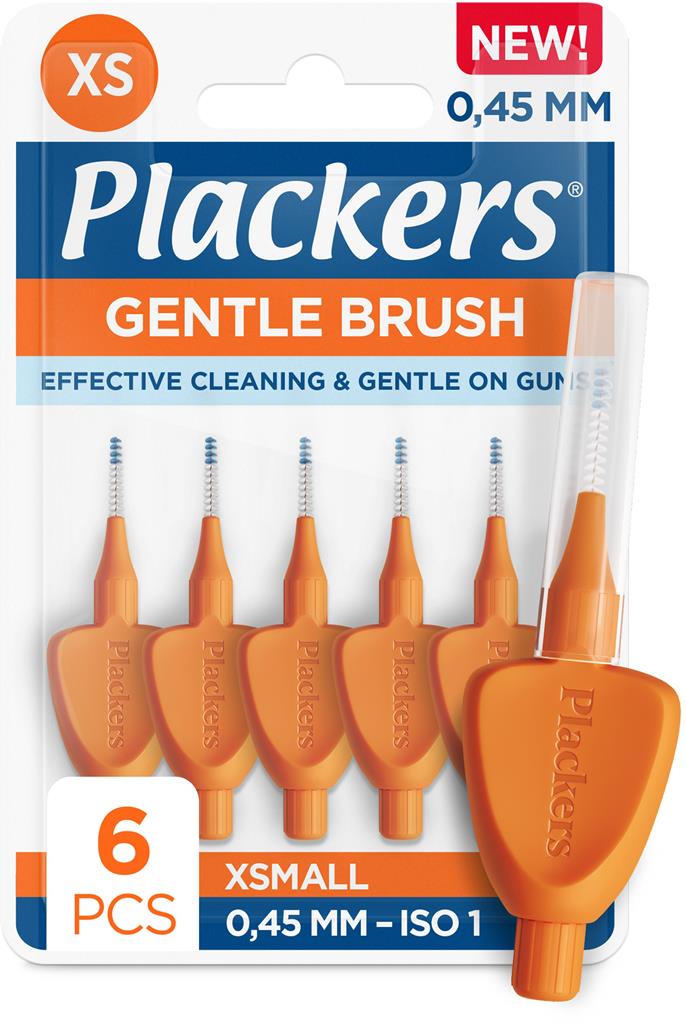Bild på Plackers Gentle Brush 0,45 mm, 6 st