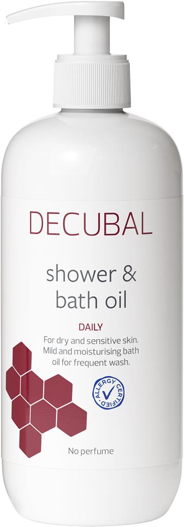 Bild på Decubal Hydrating Shower&Bath Oil, 500 ml