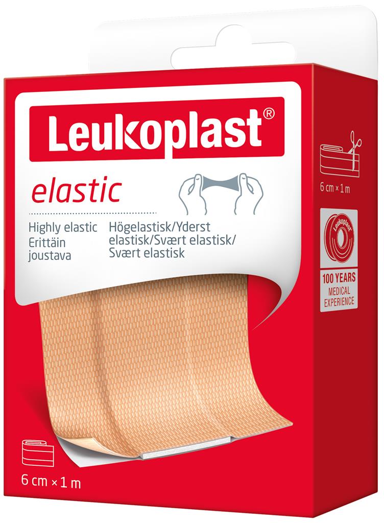 Bild på Leukoplast Elastic plåster 1 m x 6 cm, 1 st