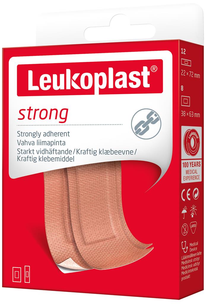 Bild på Leukoplast Strong mixpack plåster, 20 st