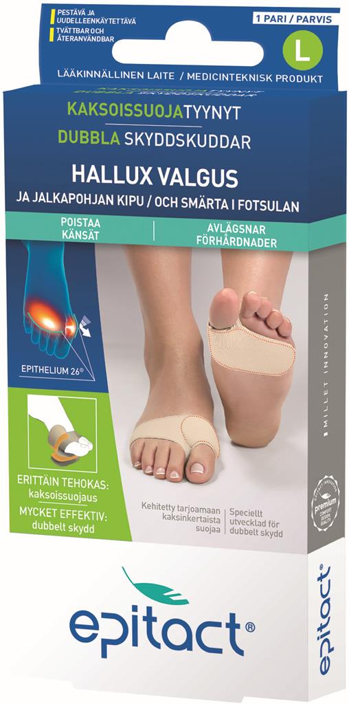 Bild på EPITACT Dubbla Skyddskuddar, 1 par