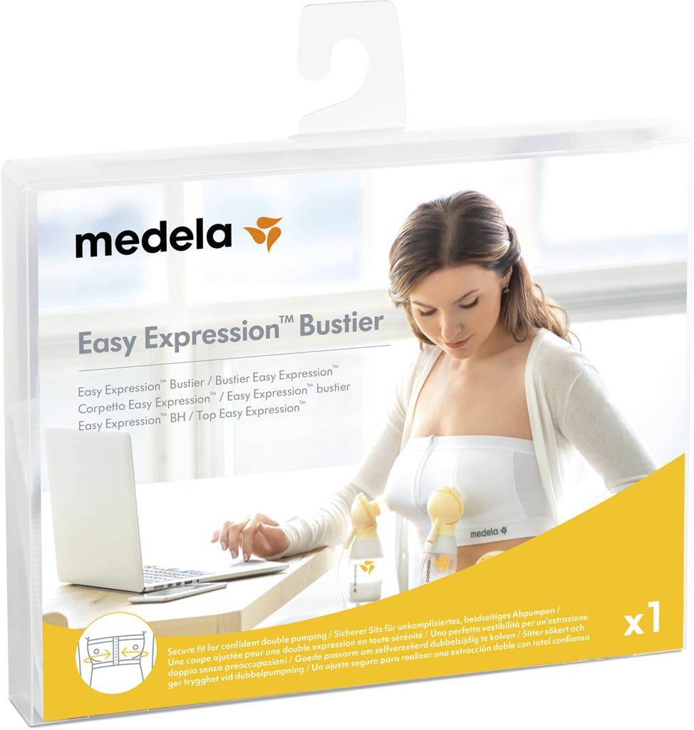 Bild på Medela Easy Expression BH svart, M, 1 st
