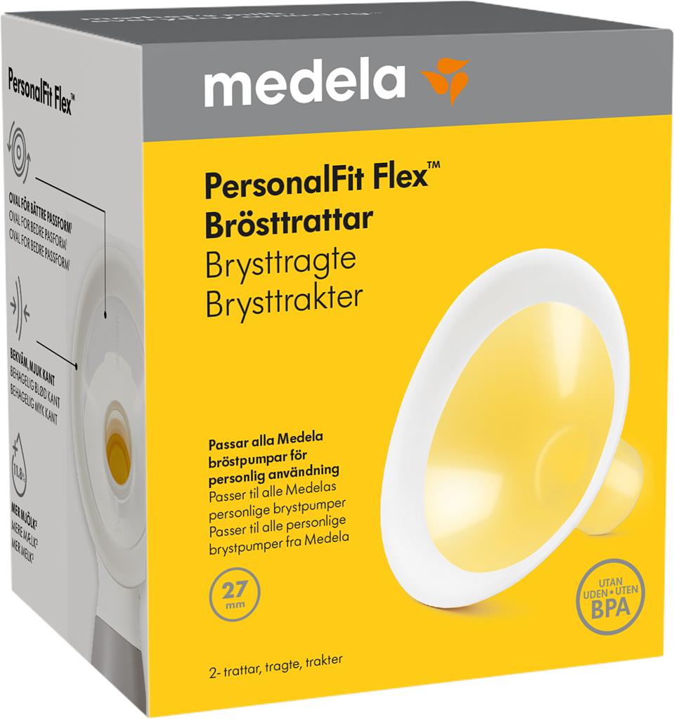 Bild på Medela PersonalFit Flex brösttratt, 27 mm, 2 st