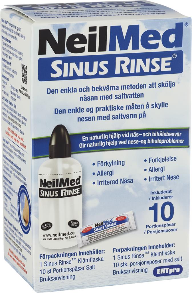 Bild på NeilMed Sinus Rinse nässköljare 10, 1 st
