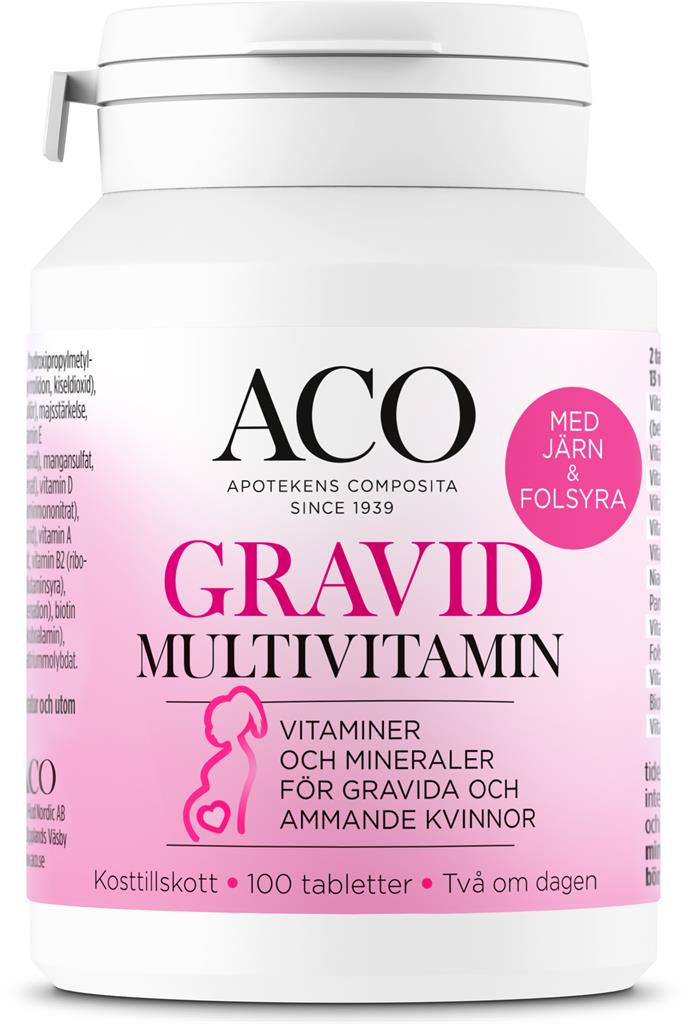 Bild på ACO Gravid Multivitamin, 100 st
