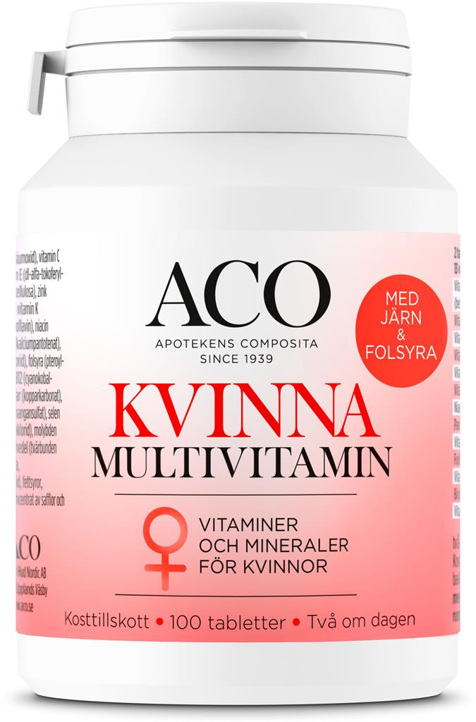 Bild på ACO Kvinna Multivitamin, 100 st