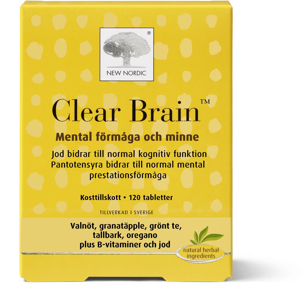 Bild på New Nordic Clear Brain, 120 st