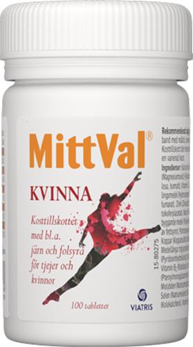 apoteket.se | MittVal Kvinna, 100 st