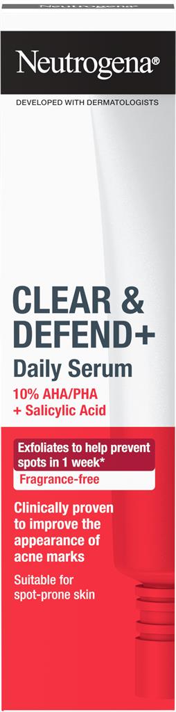 Bild på Neutrogena Clear & Defend+ Daily Serum, 30 ml