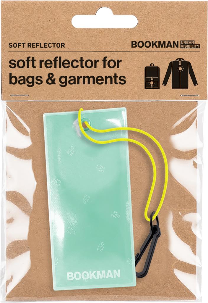 Bild på Bookman Urban Visibility Hanging Reflector Rectangle Mint, 1 st